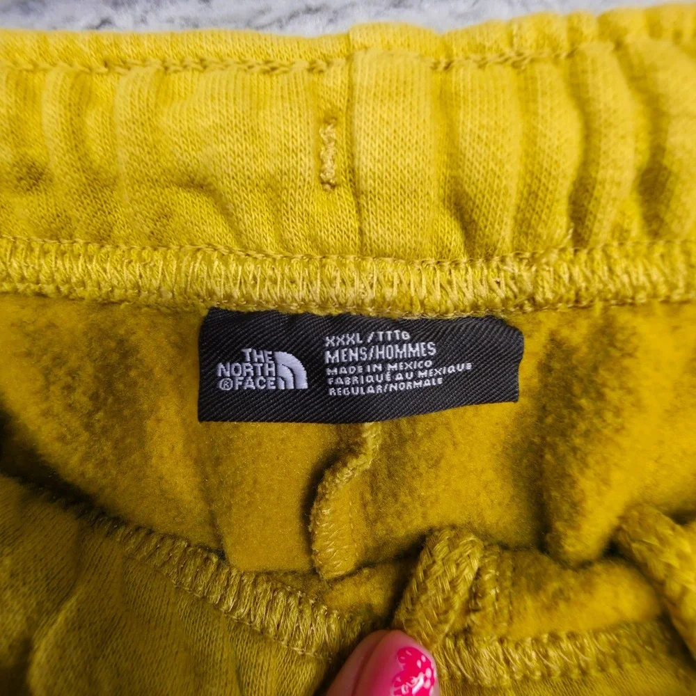 The North Face Never Stop Sweat Shorts Mens 3XL Mineral Gold Fleece Lined Lounge